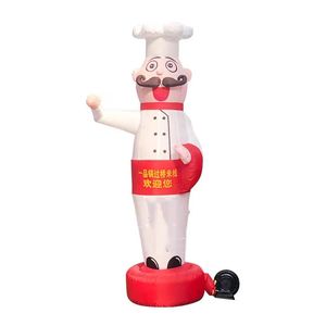 Quảng cáo Inflatable vũ khí Inflatable đầu bếp Inflatable Bầu Trời vũ công hình dạng tùy chỉnh không khí người đàn ông cho tổ chức sự kiện - Product Image 1