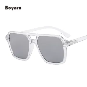 Boyarn Eyeglasses Brand Names Black Eyeglass Frames For Women Hot Pink Glasses Clear Square Sunglasses