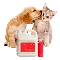 מותג פרטי אורגני כלב ניקוי מוצרי אמבטיה לחיות מחמד שמפו לחיות מחמד טיפוח שמפו עבור כלב וחתול