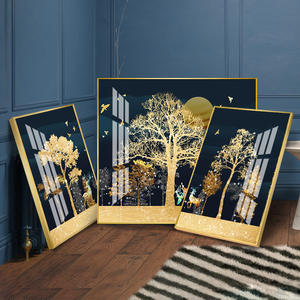 Sala de estar Hotel <span class=keywords><strong>Wall</strong></span> <span class=keywords><strong>Decor</strong></span> Deer Inlay Diamante 5d cristal porcelana arte pintura - Product Image 4