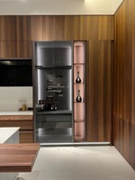 Armoire de cuisine personnalisée pour exposition, salon professionnel, décoration intérieure, foire