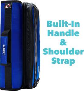 Trousse de survie médicale compacte en nylon rouge personnalisée, avec fermeture éclair Mighty Zip Tab, pour infirmières, trousse de traumatisme - Product Image 6