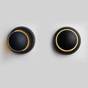 Éclairage d'intérieur <span class=keywords><strong>design</strong></span> artistique led lampe murale ronde de lecture - Product Image 4