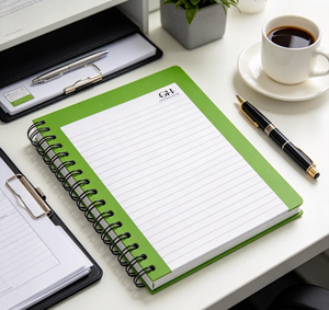 Carnet de notes en cuir PU rigide avec logo d'entreprise personnalisé, format A5 A6, carnet personnalisé pour cadeaux d'entreprise - Product Image 3