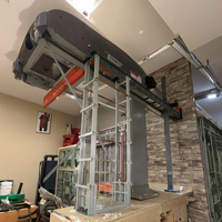 Nouvelle plateforme élévatrice verticale hydraulique en acier pour marchandises, capacité de 2000 kg, certifiée ISO CE, pour les ateliers de réparation de machines d'entrepôt