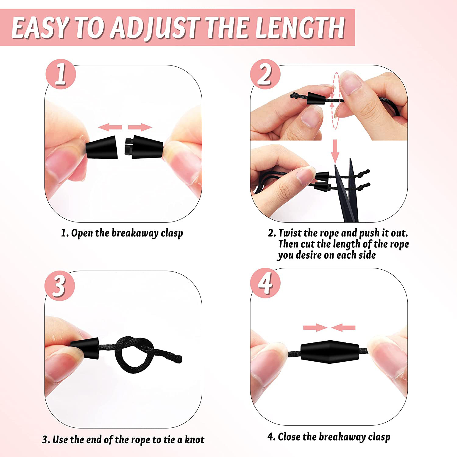 Wholesale Silicone Phone Lanyard Long Neck Phone Charm Strong and Durable Phone Chain Charm Image 5