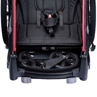Trailer Sepeda Anak Seri KS-200 3 in 1 dari Aluminium Alloy, Dapat Digunakan Sebagai Kereta Dorong dan Jogger, Kapasitas 35kg, Suspensi Independen