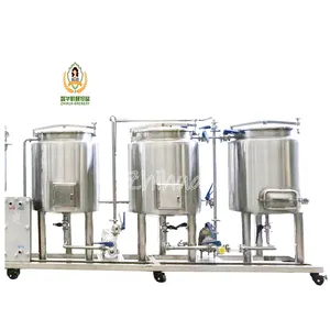 Peralatan pembuatan bir baja tahan karat 100L 200L untuk dijual
