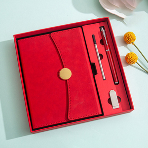 Cadeaux IStapromo, cadeaux de bureau personnalisés pour les employés, carnets A5, clé USB avec boîte à stylo, articles promotionnels souvenirs, ensembles exécutifs - Product Image 4