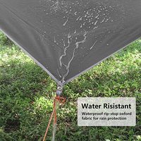 WOQI Fabricants imperméables à séchage rapide Hamac de camping ultraléger Tente anti-mouches Bâche Abri solaire