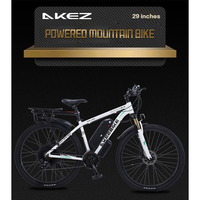 Bicicleta Eléctrica de Montaña 250W 29 Pulgadas Trek Elektro Bike para Adultos China 2025 E-Bike de Largo Alcance 45Km/h Hard Tail
