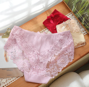 Venta al por mayor Ropa Interior Sexy Para Mujer Bragas De Encaje Traceless Calzoncillos transpirables Mujer Bragas de encaje - Product Image 5