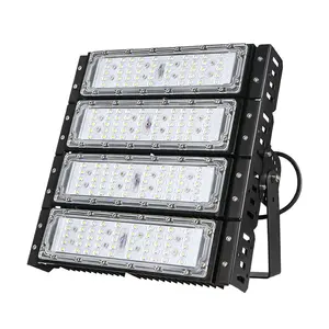 2021 Jardim holofote Luz de Inundação Holofote 200w Modular 50w 100w 150w 250w 300w 400w 500w 600 W 700w 800w LED de Alumínio 80 125