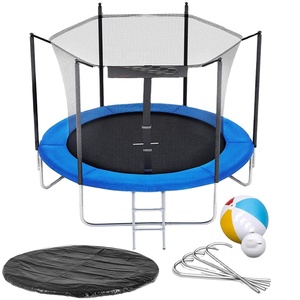 XDP Recreation 14-Foot <strong>Trampoline</strong> with Enclosure <strong>Net</strong> <strong>Trampoline</strong> - Product Image 4