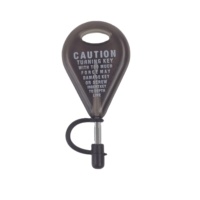 Clé à vis pour aileron de planche de surf longboard en plastique avec logo personnalisé OEM