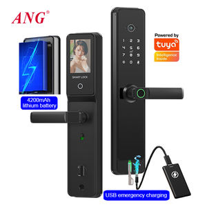 Serrure de porte intelligente extérieure ANG avec caméra, mot de passe, serrure de porte électrique avec télécommande - Product Image 2