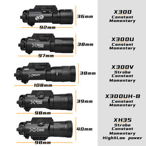 <span class=keywords><strong>ไฟฉาย</strong></span>ยุทธวิธี SureFir X300 Ultra/X300V/X300V-IR/X300UH-B/XH15/XH35  ไฟ LED สำหรับรางขนาด 20 มม. <span class=keywords><strong>ไฟฉาย</strong></span>สำหรับล่าสัตว์ - Product Image 2