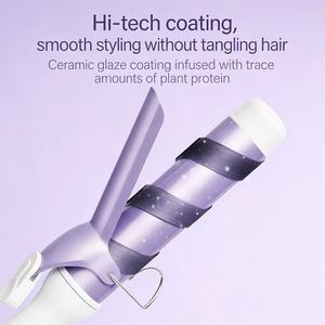 Rizador de Pelo de Iones Negativos de 40 mm, Rizador de Ondas Grandes, Peinado Duradero, Rizos Tipo Olla de Huevo, Fácil de Usar - Product Image 3