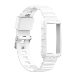 Fournisseur vérifié YTF, bracelet en silicone intégral Armor pour <span class=keywords><strong>Fitbit</strong></span> <span class=keywords><strong>Charge</strong></span> 5/<span class=keywords><strong>Charge</strong></span> 6 (largeur de bande 23 mm), taille universelle - Product Image 4