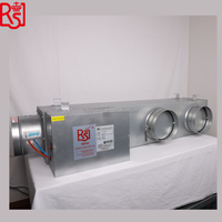 Royal HVAC Ducting Unité de contrôle de température à volume d'air variable Boîte vav indépendante de la pression avec actionneur d'amortisseur