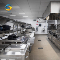 Équipement de cuisine commercial complet, petit fabricant d'équipements de cuisine commerciaux de Shenzhen, équipement de restauration et de bar blanc