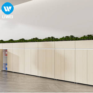 خزانة ملفات مكتبية خشبية حديثة ومتينة من LIWEI مع أكثر من 4 أدراج وتصميم زهور للاستخدام التجاري - Product Image 3