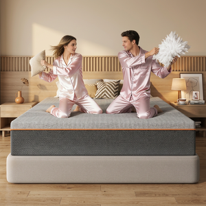 <b>Queen</b> Size Modern Eco-Friendly Foam <b>Mattress</b> 25cm Thickness Memory Foam Cotton Cover Soft Breathable Cooling Layers for Bedroom - Product Image 4