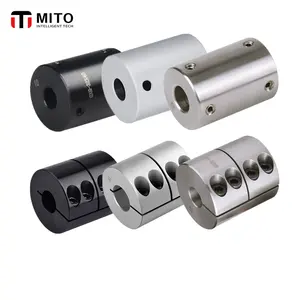 Mito 8 Fonts Encoder Kopling L21 Ke 55Mm Kaliber 4 Sampai 15Mm TPU Kelembutan Baik Kopling Plastik Fleksibel untuk Encoder