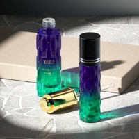 Flacon de 10 ml en verre pour boules de poire à éplucher, portable, avec billes de parfum anti-transpirantes, emballage en acier, flacon échantillon