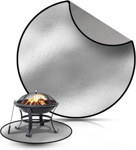 Tapis de protection double face ignifuge pour barbecue et foyer, idéal pour terrasse - Vente chaude - Product Image 3