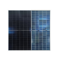 Modul Sel Surya Tipe-N 700W hingga 720W dengan Kaca Ganda Efisiensi 23% Kualitas Satu Grade