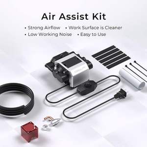 Kit d'assistance pneumatique pour graveur laser 10W, pompe à air 22L/min avec garantie 1 an pour la purification des découpeuses et graveuses laser - Product Image 3