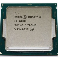Processeur de jeu de bureau d'occasion Intel Core i3-6100 6e génération 2,9 GHz 8 cœurs 51 W 3 Mo LGA 1151 DDR4 14 nm 64 bits