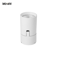 Spot LED COB moderne en aluminium, orientable, dimmable, 15W 25W, pour galerie, intérieur, plafond, montage en surface, DALI