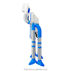 <span class=keywords><strong>Chaise</strong></span> <span class=keywords><strong>de</strong></span> <span class=keywords><strong>douche</strong></span> pliable en alliage d'aluminium à rainures 3D antidérapante avec une capacité <span class=keywords><strong>de</strong></span> 136 kg pour personnes âgées - Robuste et portable - Product Image 4
