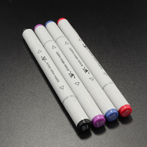 Stylo de tatouage double tête, marqueur à l'huile, marqueur à eau, crayon de couleur pour le traçage cutané – Fournitures - Product Image 3