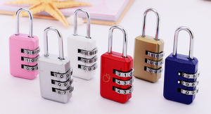 Khóa Dây Mini An Toàn Kiểu Ấn Độ Số 24Mm Mật Khẩu Kết Hợp Nhỏ 3 Chữ Số - Product Image 4