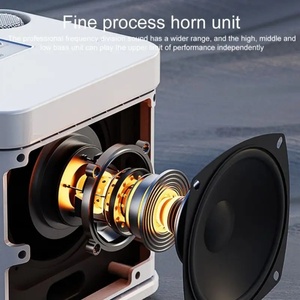 Nhà Hát Karaoke Gia Đình Mini Xách Tay Âm Thanh Microphone Loa Di Động Với Hai Mic Cho <span class=keywords><strong>Iphone</strong></span> - Product Image 3