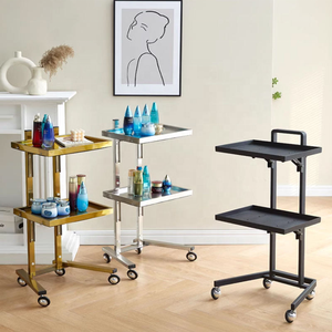 Vente en gros : Chariot de barbier moderne, équipement de salon, mobilier de coiffeur, chariot de salon - Product Image 3