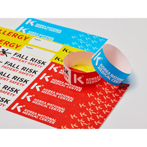 [AnyWristband] Bracelets recyclables pour le contrôle des foules Bracelets TYVEK entièrement colorés Type connecté 25 mm (1 pouce) - Product Image 1