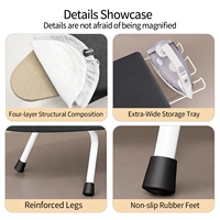 Planche à repasser pliable de haute qualité, compacte, pour table, avec pieds antidérapants, certifiée CE