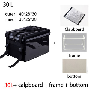 Cooler Bag Car Ice Pack Insulated Thermal Lunch Pizza Bag Fresh Food Delivery <b>Container</b> <b>Refrigerator</b> Bag - Product Image 6