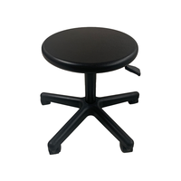 KEDE Chaise ergonomique antistatique de couleur noire Chaise pivotante ESD pour fauteuil dentaire électronique industriel Foshan