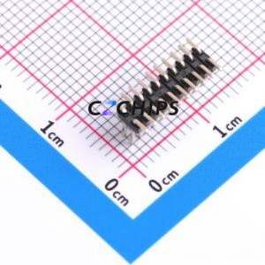 ZX-PZ1.27-2-10PWZ Pin Header SMD,P=1.27mm Connector ( Pin Structure: 2x10P )( Pitch: 1.27mm )( Row Spacing: 1.27mm ) - Product Image 2