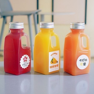 Botellas de Plástico PP Vacías de 300 ml/10 oz para Bebidas Calientes, Botellas de Leche de 10 oz con Tapas de Plástico a Prueba de Manipulación - Product Image 5
