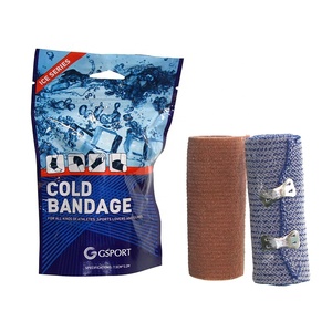 Consegna veloce Muscolo Cura Sollievo Dal Dolore di Sport di Compressione Wrap Elastico Impacco <span class=keywords><strong>Freddo</strong></span> Dalla Fasciatura - Product Image 4