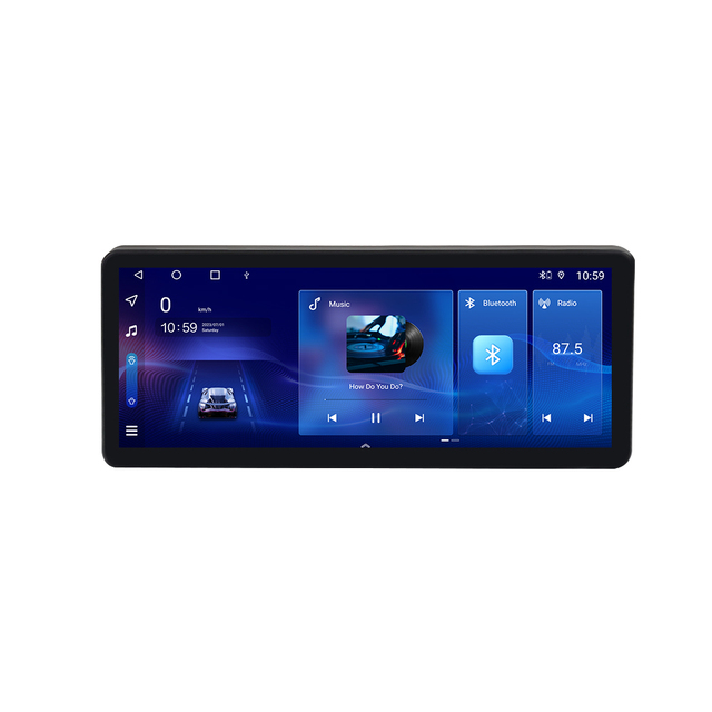 Universal Touch Screen 1 Din Android Car Radio DVD Player Multimedia One Din 12.3 Inch GPS Navigation Car Stereo