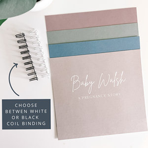 LABON <strong>Pregnancy</strong> Journal Modern Square Personalized <strong>Planner</strong> <strong>for</strong> Tracking Baby Gift <strong>for</strong> First Time Moms - Product Image 3
