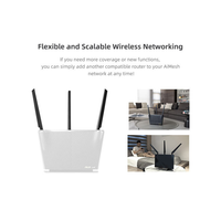 Antenne WiFi verticale omnidirectionnelle double bande 2,4 GHz 5,8 GHz à gain élevé avec connecteur SMA pour routeur WiFi