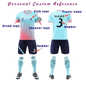 Vente en gros Maillots de football violets Uniformes de football techniques sublimés Combinaison de football verte et jaune pour club de jeunes - Product Image 4